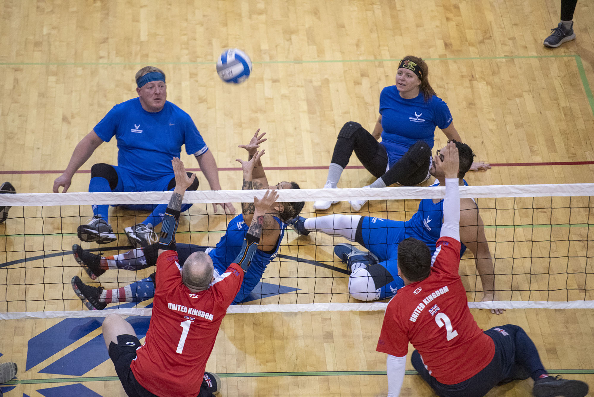 Seated Volleyball at AFW2